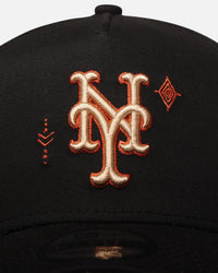 New Era New York Mets 'Sunset Trails 2.0' 9FORTY A-Frame Snapback Black