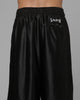 Loiter Impact Satin Shorts Black