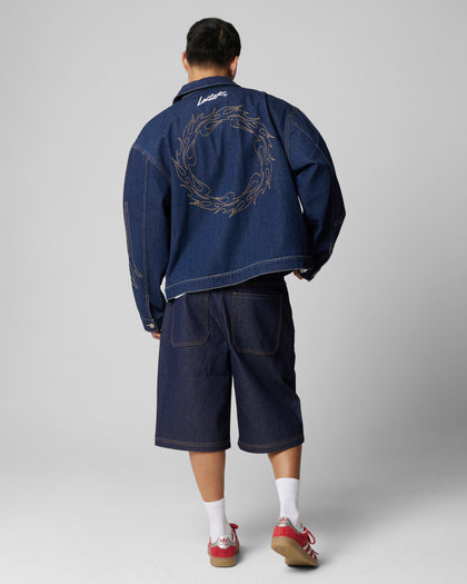 Loiter Chaos Denim Jacket Indigo