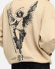 Saint Morta Awakening Boxy Hoodie Stone