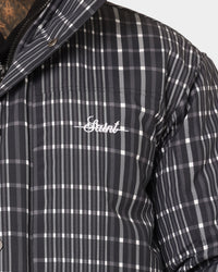 Saint Morta Mercy Merci Plaid Jacket Black