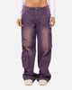XXIII Women's Corporal Cargo Jeans Purple