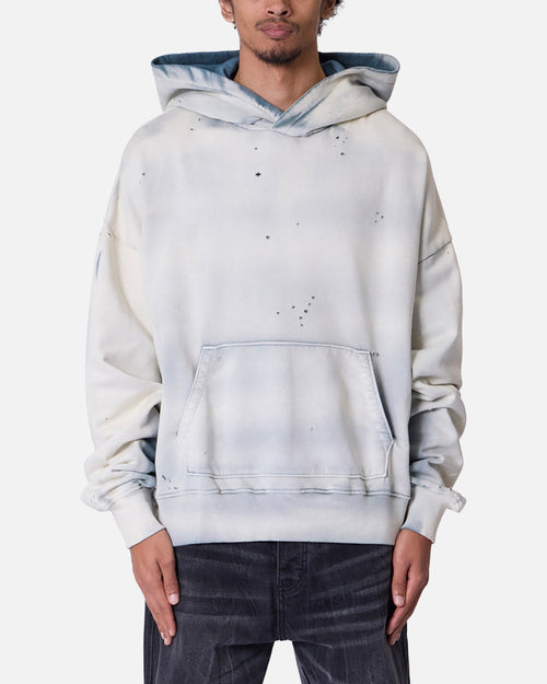 MNML Sprayed Hoodie Blue