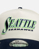 New Era Seattle Seahawks "NFL 26 AU Two Tone Chrome" 9Forty A-Frame Snapback Official Team Colours