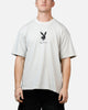 Playboy Aces Of Spades Boxy T-Shirt Lunar Rock