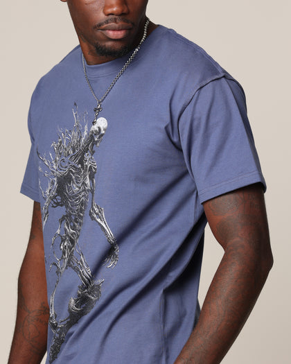 Saint Morta Wraith Cut T-Shirt Petrol Blue