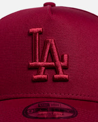 New Era Los Angeles Dodgers "Cardinal Tonal" 9FORTY A-Frame Snapback Cardinal