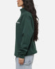 Vouseti The OG Quarter Zip Crewneck Forest Green
