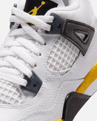 Jordan Kids' Air Jordan 4 Retro "Tour Yellow" (TD) White/Tour Yellow-White