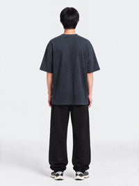 American Thrift Short Sleeve T-Shirt Washed Black