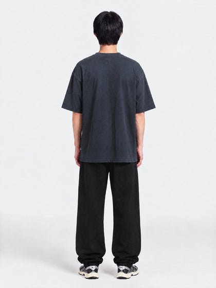 American Thrift Short Sleeve T-Shirt Washed Black