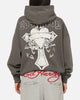 Ed Hardy Sacred Heart Hoodie Washed Charcoal