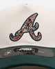 Pro Standard Atlanta Braves 'Tapestry 2.0' Pinch Front Strapback Dark Green