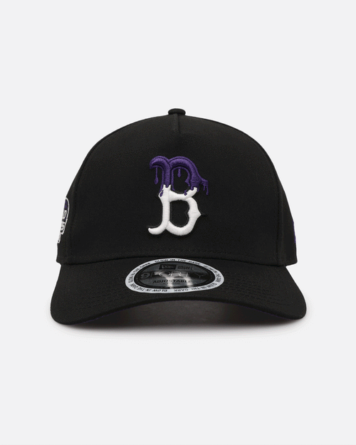 New Era Boston Red Sox 'Drip 3.0' 9FORTY A-Frame Snapback Black