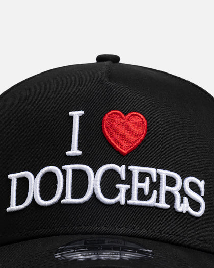 New Era Los Angeles Dodgers 'Lovers' 9FORTY A-Frame Snapback Black