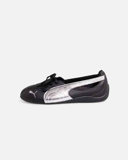 Puma Women's Speedcat Ballet Nova Metallic Black/Silver