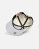 Mitchell & Ness Dallas Mavericks 'Upside Down Logo' Pro Pinch Snapback White