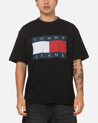 Tommy Jeans Relaxed Big Flag T-Shirt Black