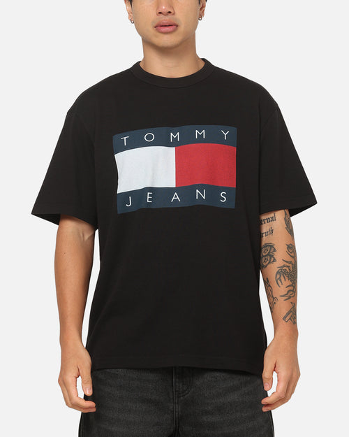 Tommy Jeans Relaxed Big Flag T-Shirt Black
