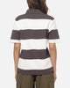 Carre Common Striped Polo Washed Black/Off White
