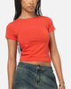 Ed Hardy Women's Rose Heart Baby T-Shirt Red/Black