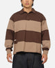 Carre Off Grid Rugby Shirt Brown