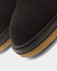 Saint Morta Crepe Chelsea Boot Black/Gum