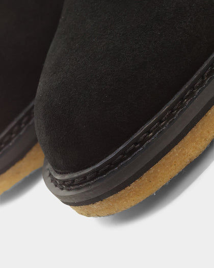 Saint Morta Crepe Chelsea Boot Black/Gum