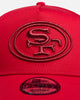 New Era San Francisco 49ers 'New Era x NFL' 9FORTY A-Frame Snapback Red