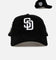 New Era San Diego Padres 'Cord Tones' 9FORTY A-Frame Snapback Black