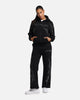 Ed Hardy Cyber Rhinestone Zip-Up Hoodie Black