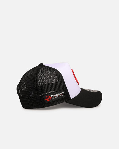 New Era X Haas F1 9FORTY A-Frame Trucker Snapback Black