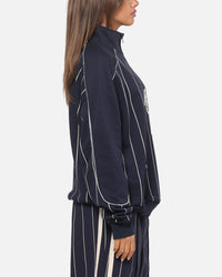 Carre New York City Series Quarter Zip Crewneck Navy