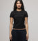 American Thrift Women's Shrunken T-Shirt Black