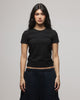American Thrift Women's Shrunken T-Shirt Black