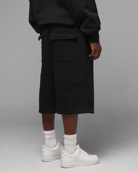 Loiter Hybrid Premium Shorts Black/Leopard