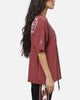 Worship Catharsis Box Crop T-Shirt Port Wine