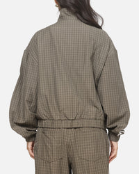 Adidas Women's Checks Track Top Olive