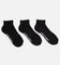 American Thrift Classic Ankle Socks 3 Pack Black