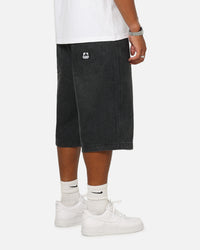 X-Large Baggy Bull Denim 91 Shorts Faded Black