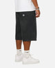 X-Large Baggy Bull Denim 91 Shorts Faded Black