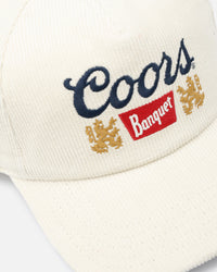 American Needle Roscoe Corduroy Snapback Ivory