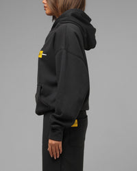 Loiter Hybrid Hoodie Charcoal