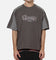 Worship Catharsis Box Crop Raglan T-Shirt Worn Black