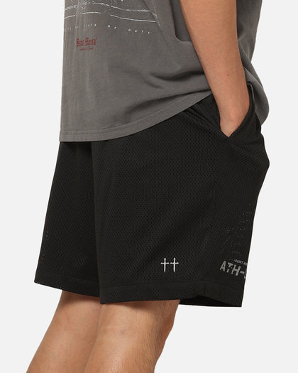 Saint Morta Athltc S4 Mesh Shorts Black