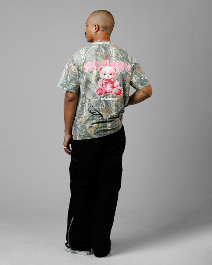 Loiter Care Vintage T-Shirt Real Tree Camo