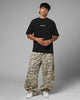Loiter Script Boxy T-Shirt Washed Black