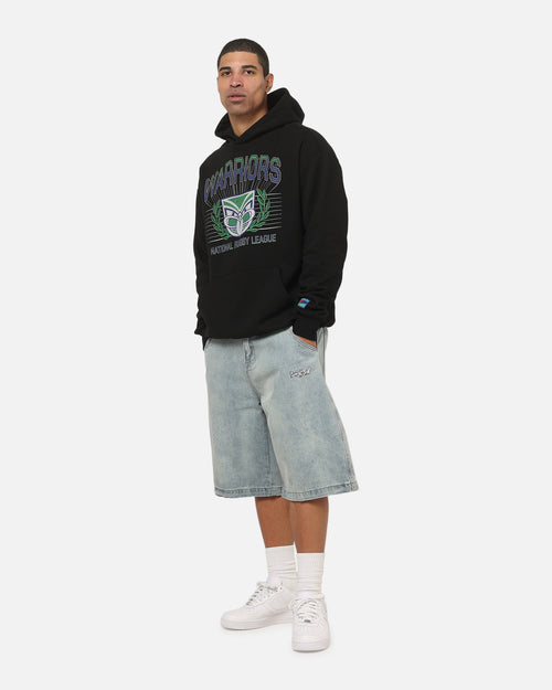 Bleacher Athletic New Zealand Warriors NRL Adult Club Wreath Hoodie Black