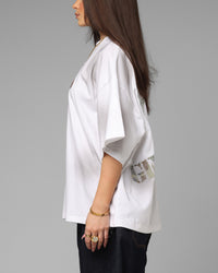 Loiter Premium Action Figure T-Shirt White