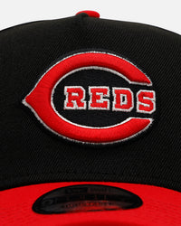 New Era Cincinnati Reds 'Wrestlepack' 9FORTY A-Frame Snapback Black/Red